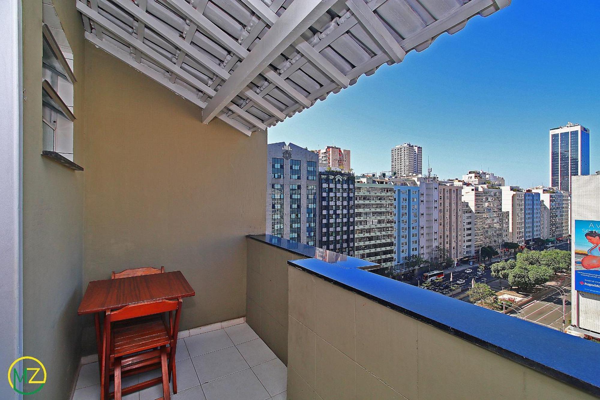 Studio Com Pequena Varanda Em Copacabana ริโอเดจาเนโร ภายนอก รูปภาพ